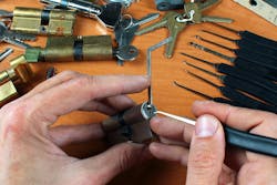 The art of locksmithing is where security as we know today began. The art of locksmithing is where security as we know today began.