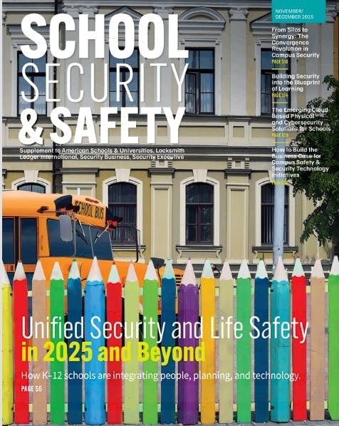 Special Supplement: School Security and Safety cover image