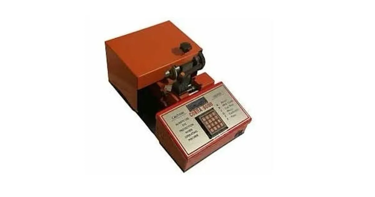 Comark Key Machine Cobra 9000 Electronic Key Machine Delivers Unparalleled Accuracy, Speed ...