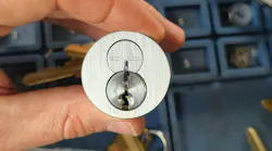 Schlage LFIC, identified by figure 8, snowman shape