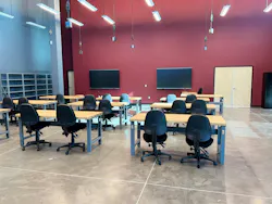 A classroom at the new Las Vegas facility. A classroom at the new Las Vegas facility.