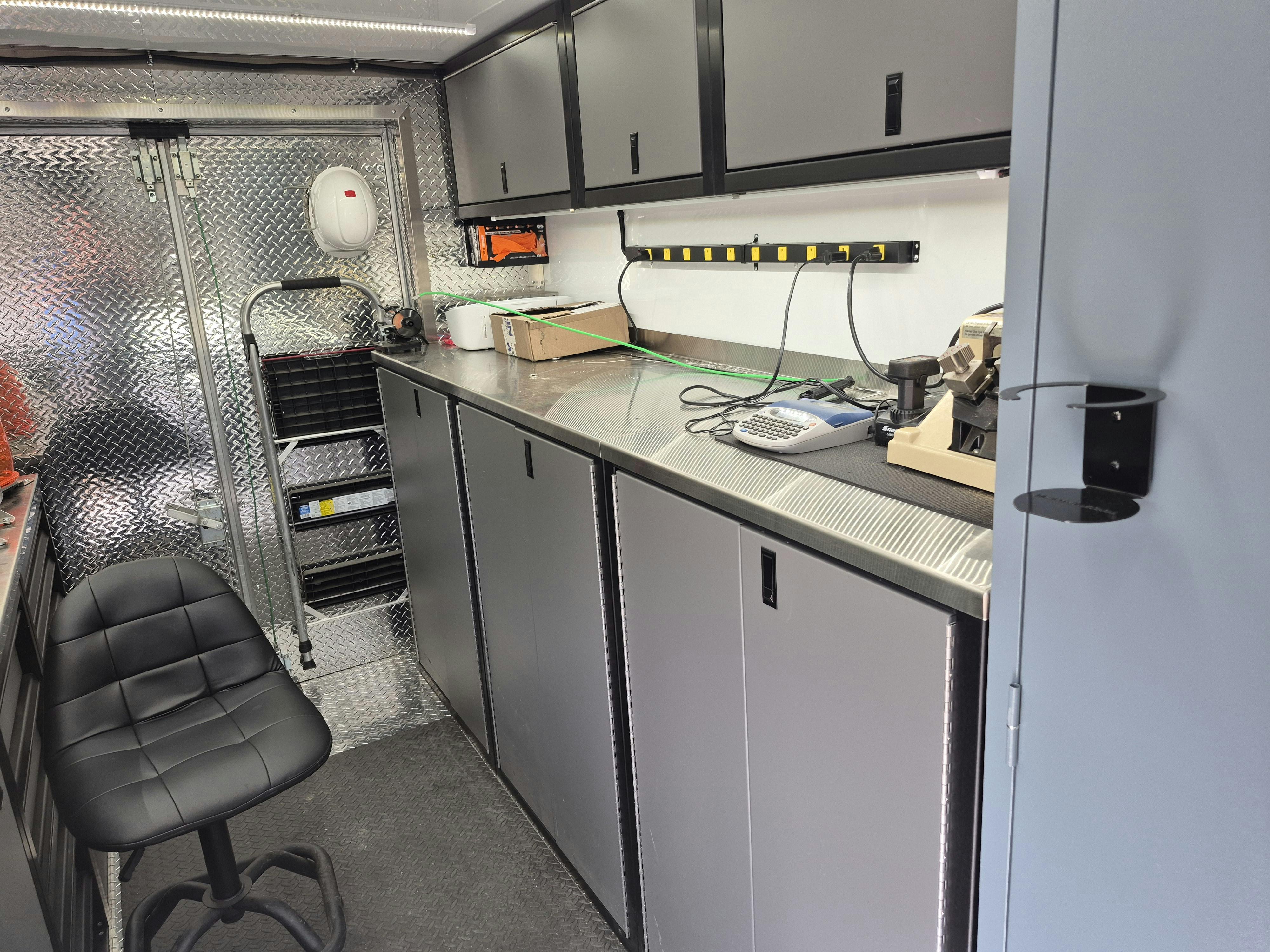 The Key Shop's roomy interior