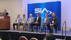 Panelists at SIA Data Security session at ISC West Panelists at SIA Data Security session at ISC West