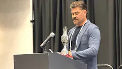 SHDA President Charlie Weaver addresses attendees at the opening luncheon and meeting. SHDA President Charlie Weaver addresses attendees at the opening luncheon and meeting.