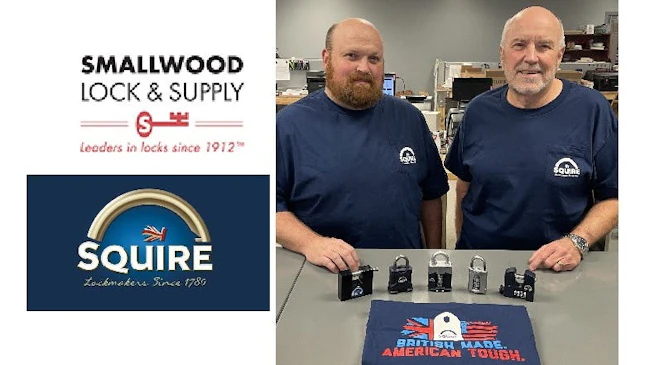 John Smallwood (left), director of sales, and Michael Smallwood, president of Smallwood Lock and Supply