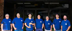 Members of the Craftmaster Hardware team include, from left to right: Bill Watkins, Daniel Sproviero, Domenic Santelli, George Howe, Tony Defrancesco, Vadim Komets and Jim Lawless.