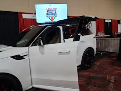 Jaguar at Lock50 USA's ALOA booth for hands-on demos