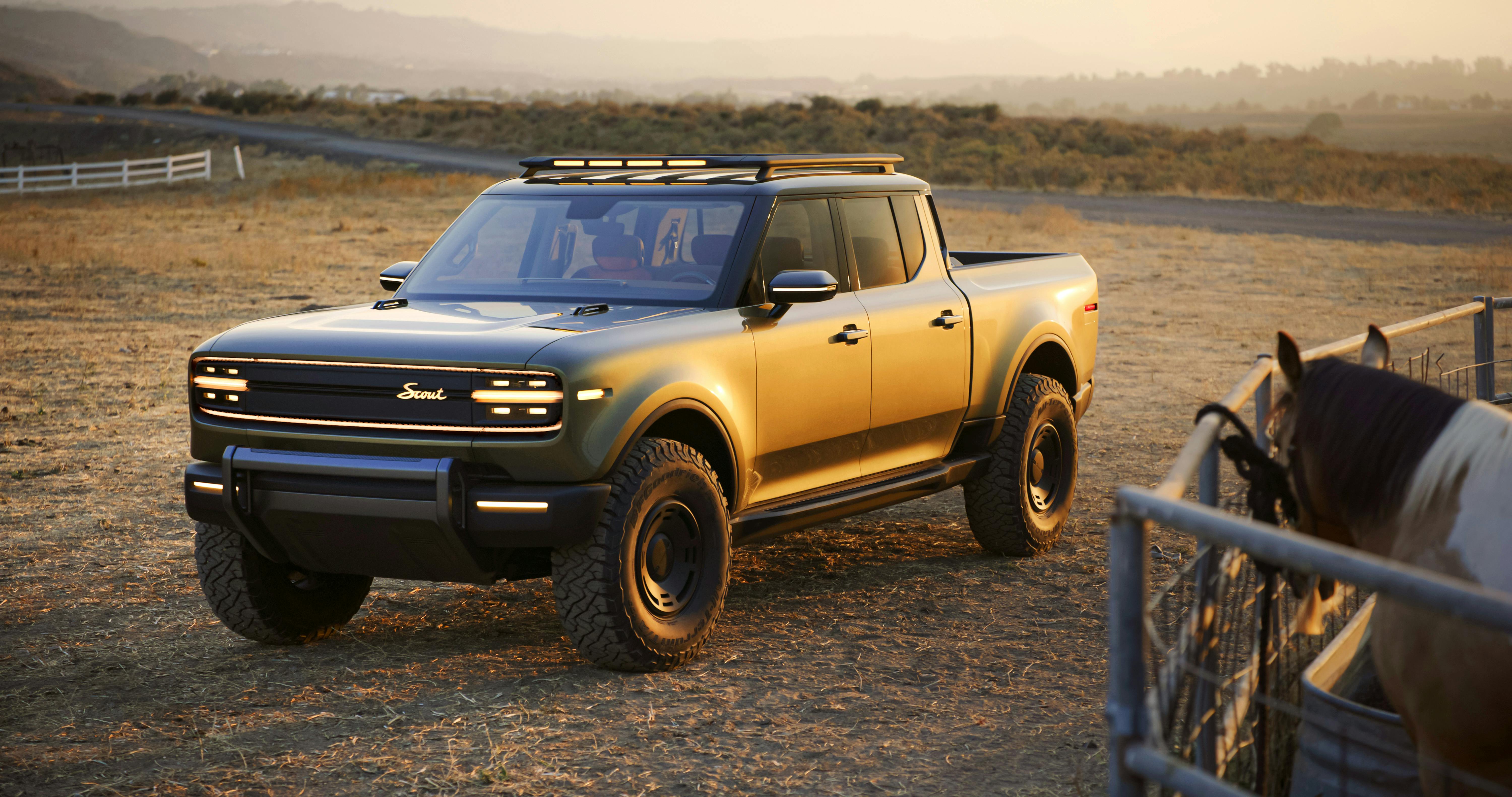 Scout Terra, off-road electronic pickup