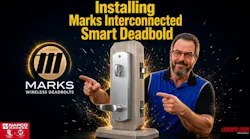 Installing The Marks Interconnected Deadbolt & Using the NAPCO MVP App to Enroll Lock Plus Fob