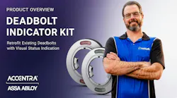 Trusted Tool Reviews ASSA-ABLOY ACCENTRA Deadbolt Indicator Retrofit Kit Easy Installation